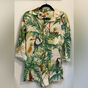 FARM Rio Tropical Print Jumpsuit